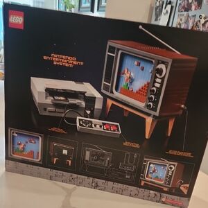 LEGO Black and Gray NES Console NEW